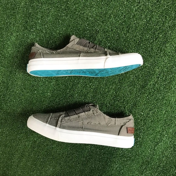 blowfish green sneakers